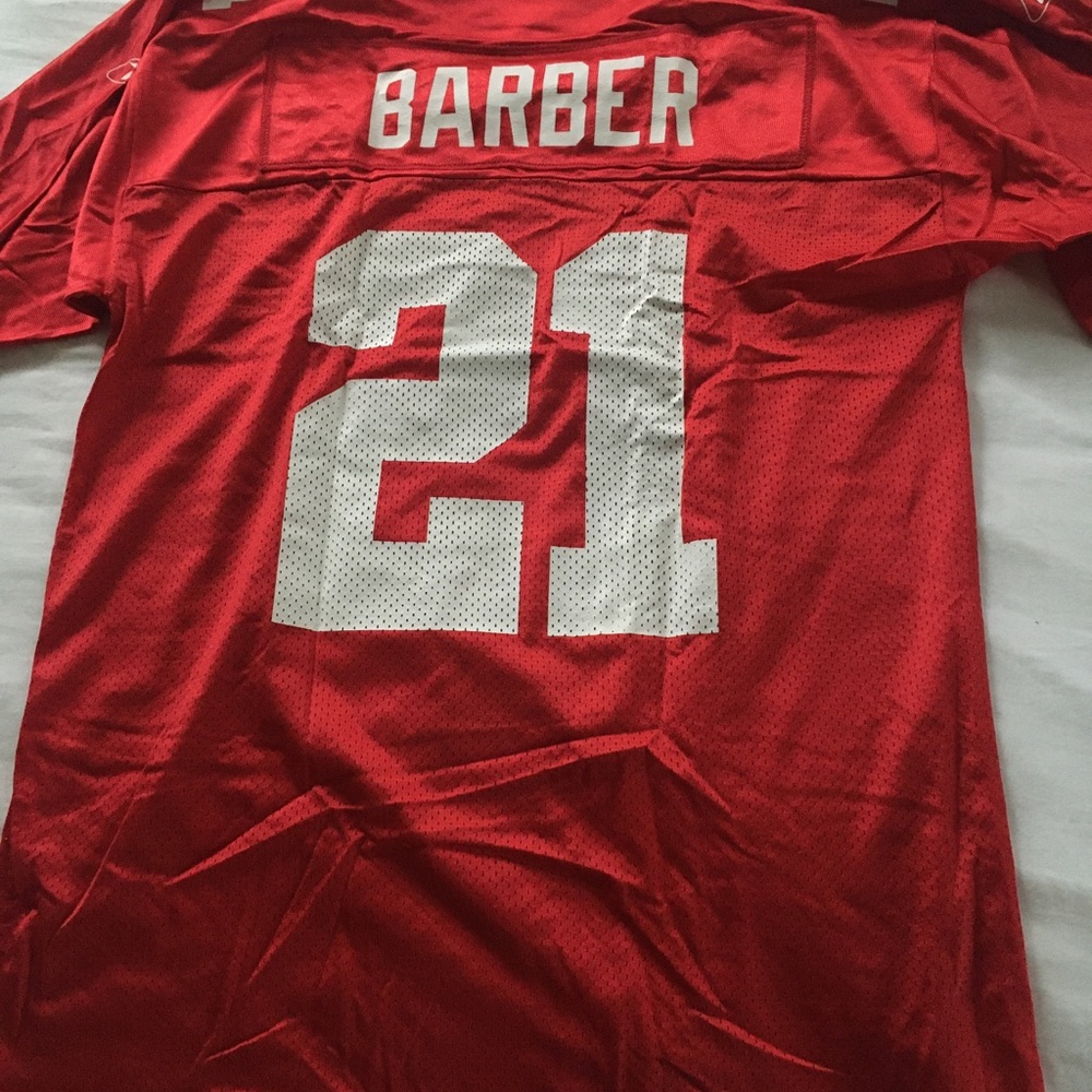 Tiki Barber reebok jersey